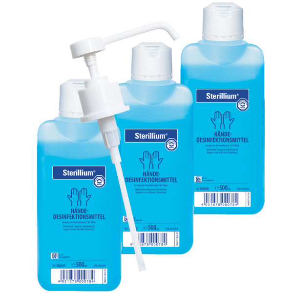 500ml Sterillium + Bode Dosierpumpe