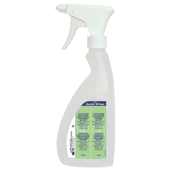 Bacillol Foam mit Sprühschaumkopf