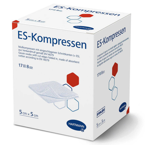 ES-Kompressen, 8fach, unsteril