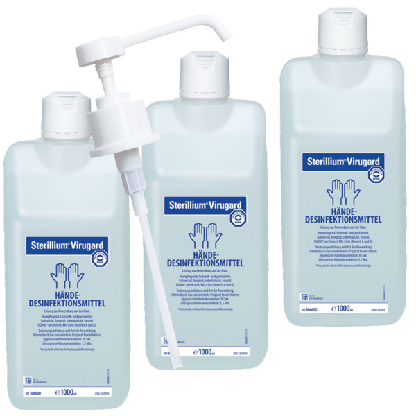 1L Sterillium Virugard + Bode Dosierpumpe